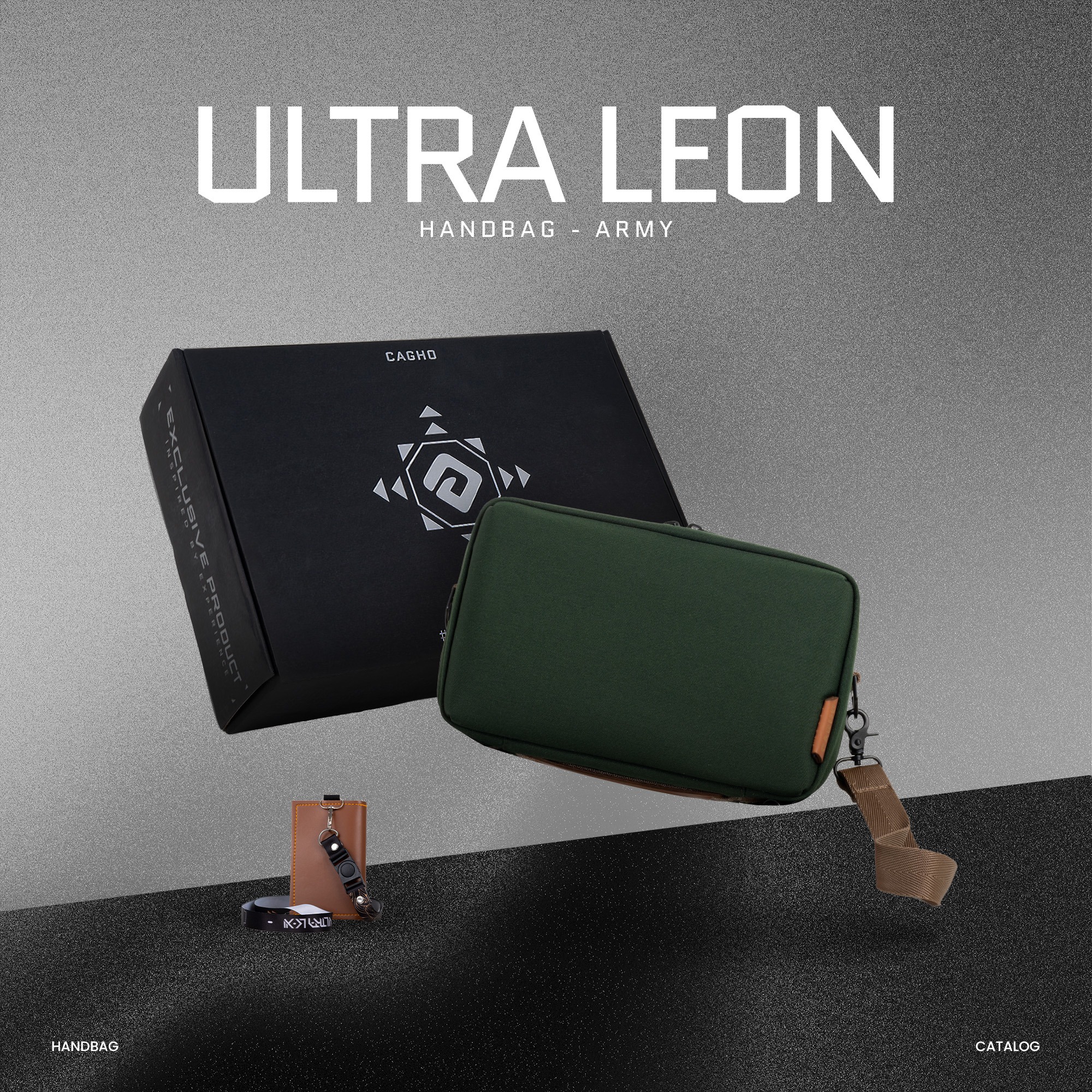 Exclusive - ULTRA LEON Handbag - Army