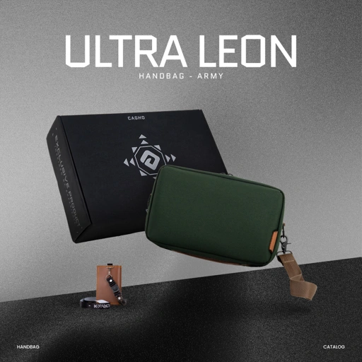 Image of Exclusive - ULTRA LEON Handbag - Army