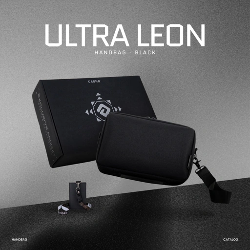 Image of Exclusive - ULTRA LEON Handbag - Black