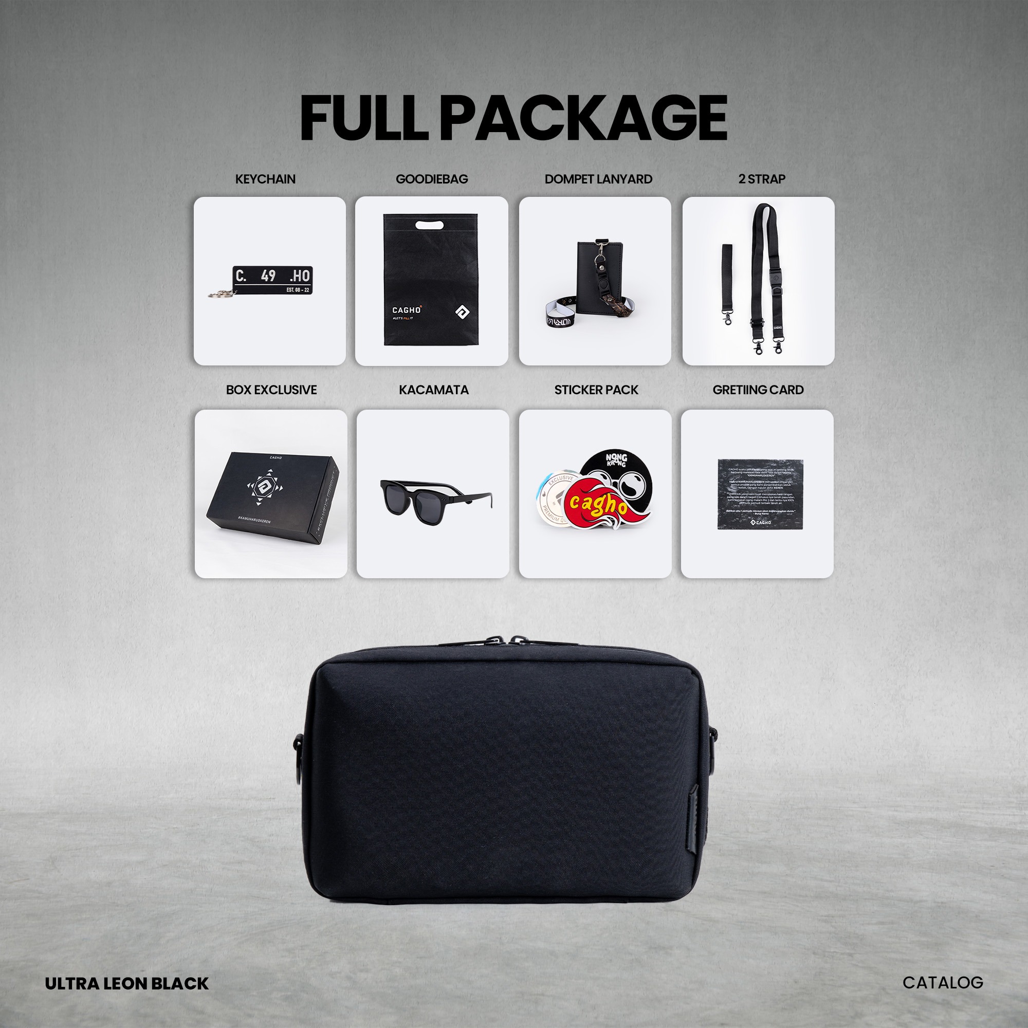 Exclusive - ULTRA LEON Handbag - Black