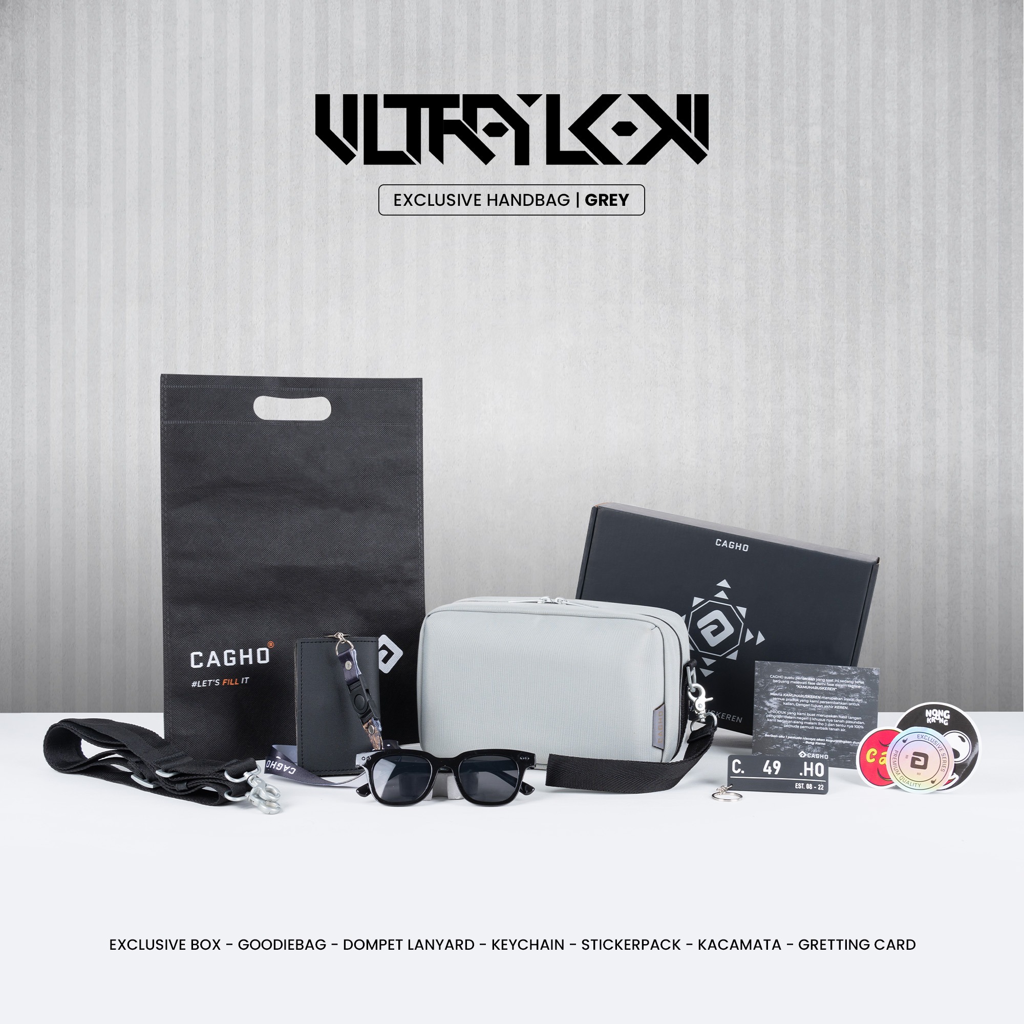 CAGHO l ULTRA LEON GREY