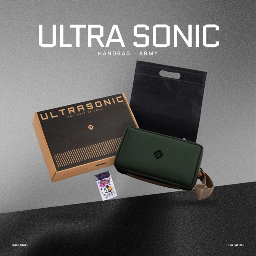 ULTRA SONIC Handbag - Army