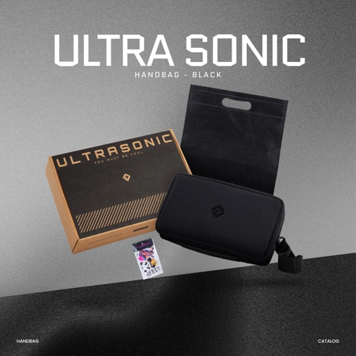 ULTRA SONIC Handbag - Black