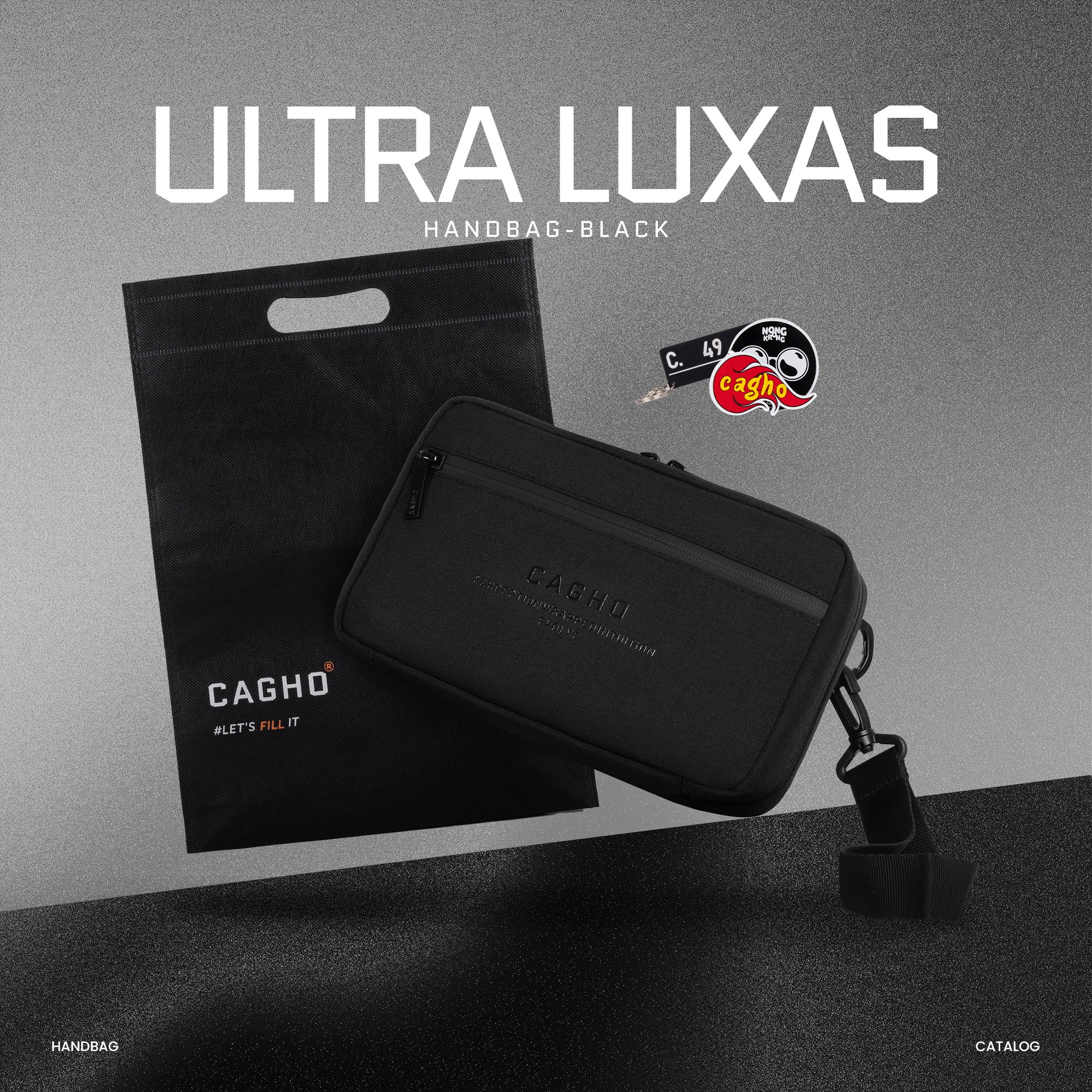 ULTRA LUXAS Handbag - Black