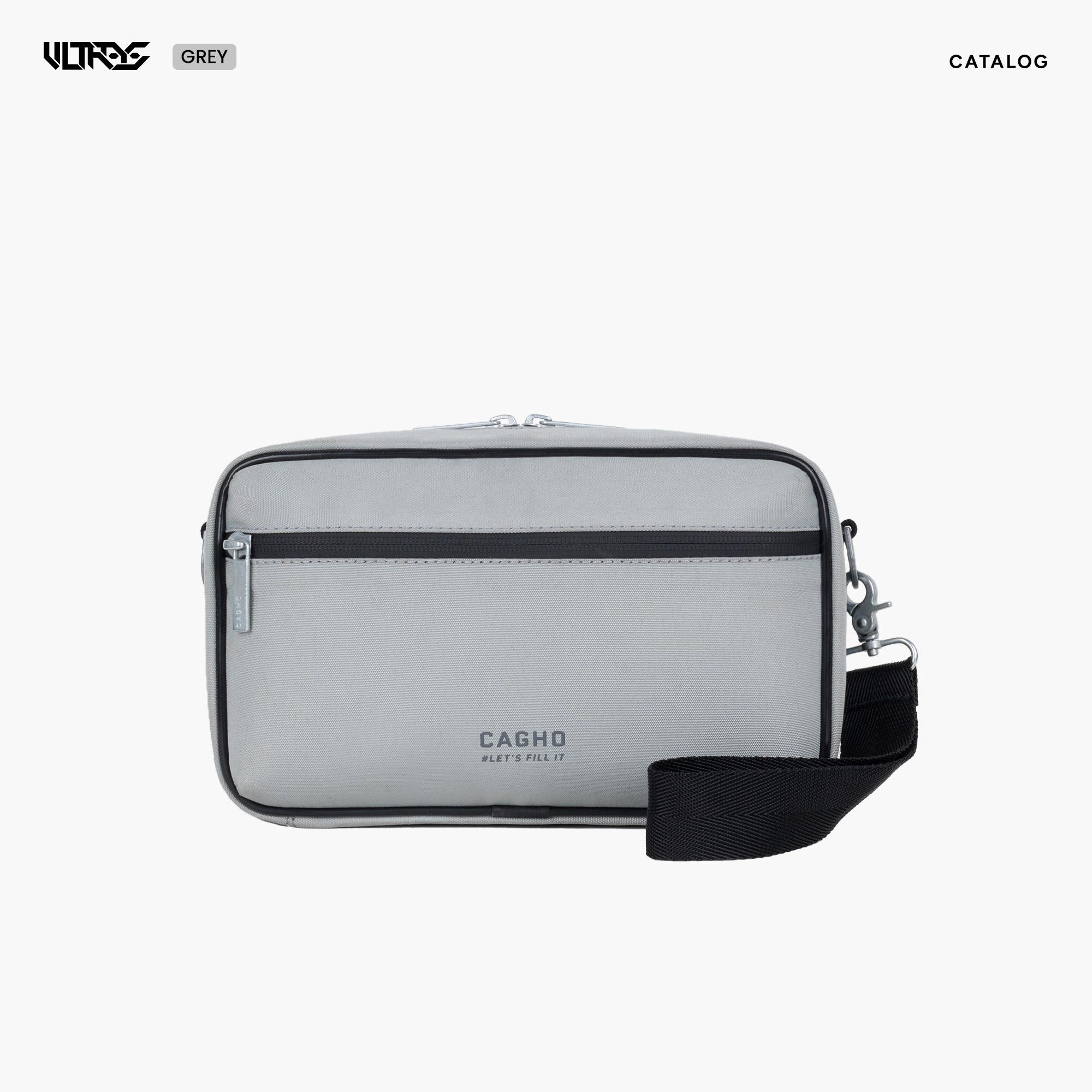 CAGHO l ULTRAS GREY Color Series I Handbag I Slingbag I Clutch Bag I Anti Air I Anti Bara