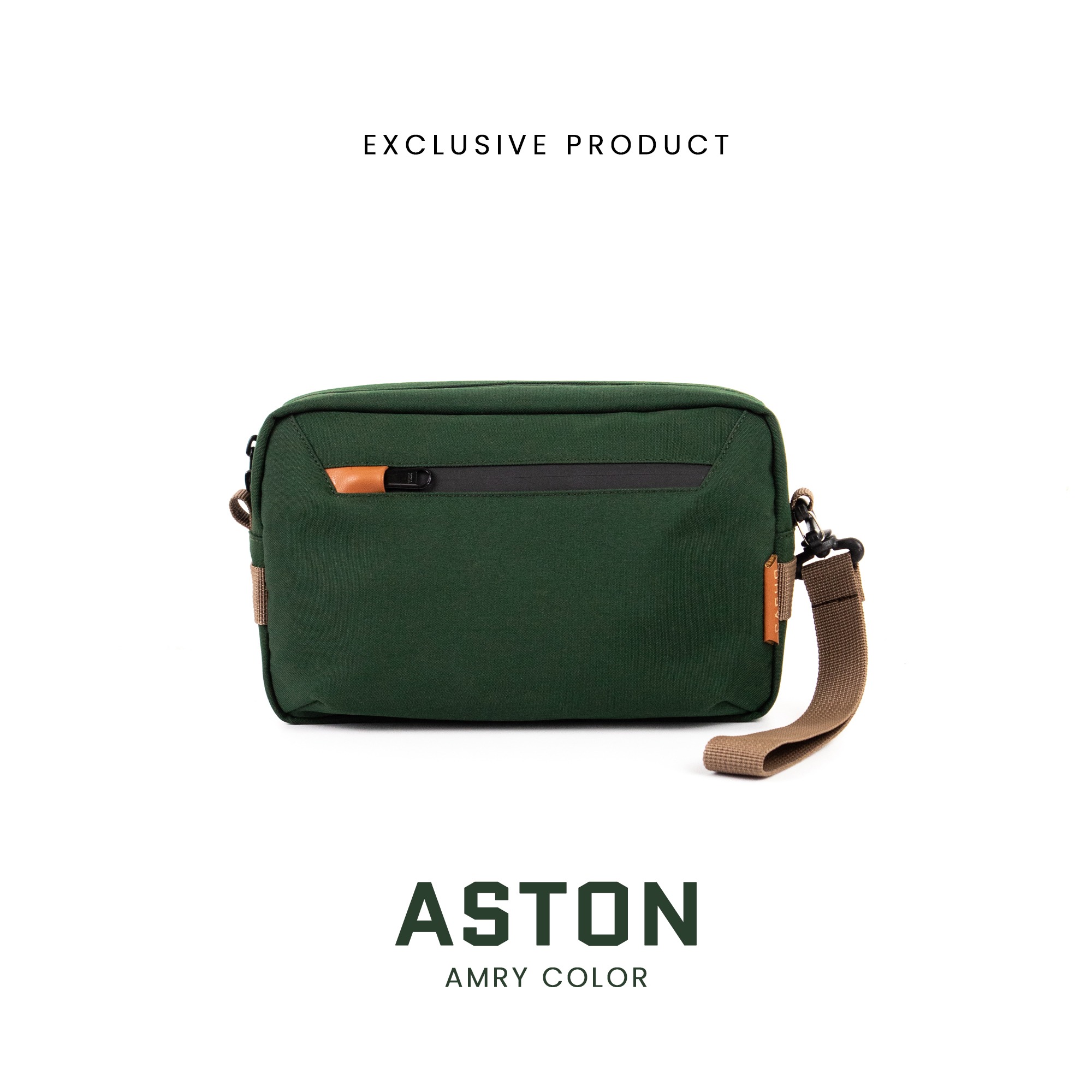 Exclusive - ASTON Handbag - Army