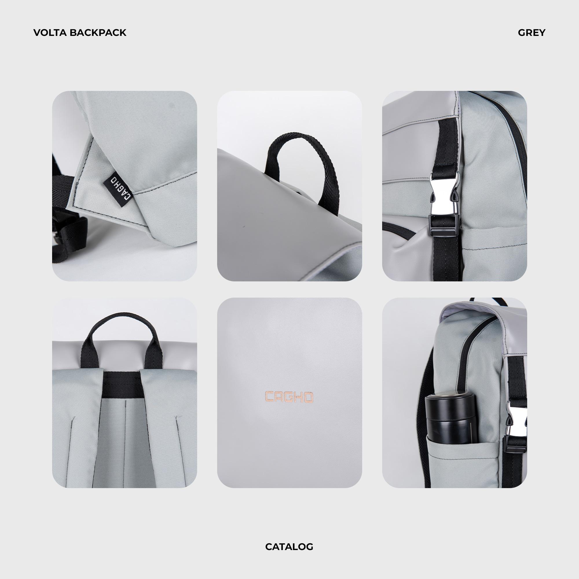 CAGHO I Volta Grey Backpack