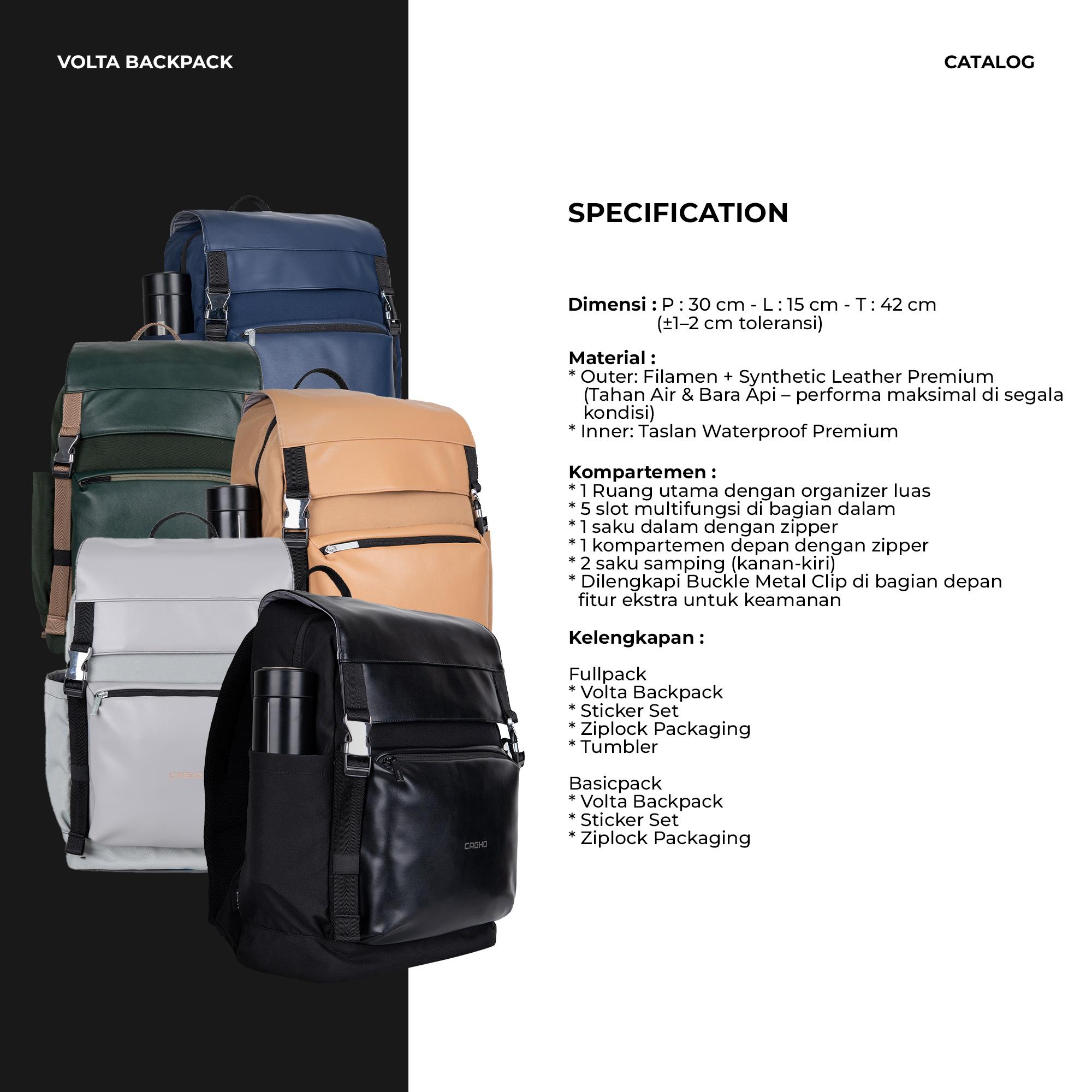 CAGHO I Volta Backpack
