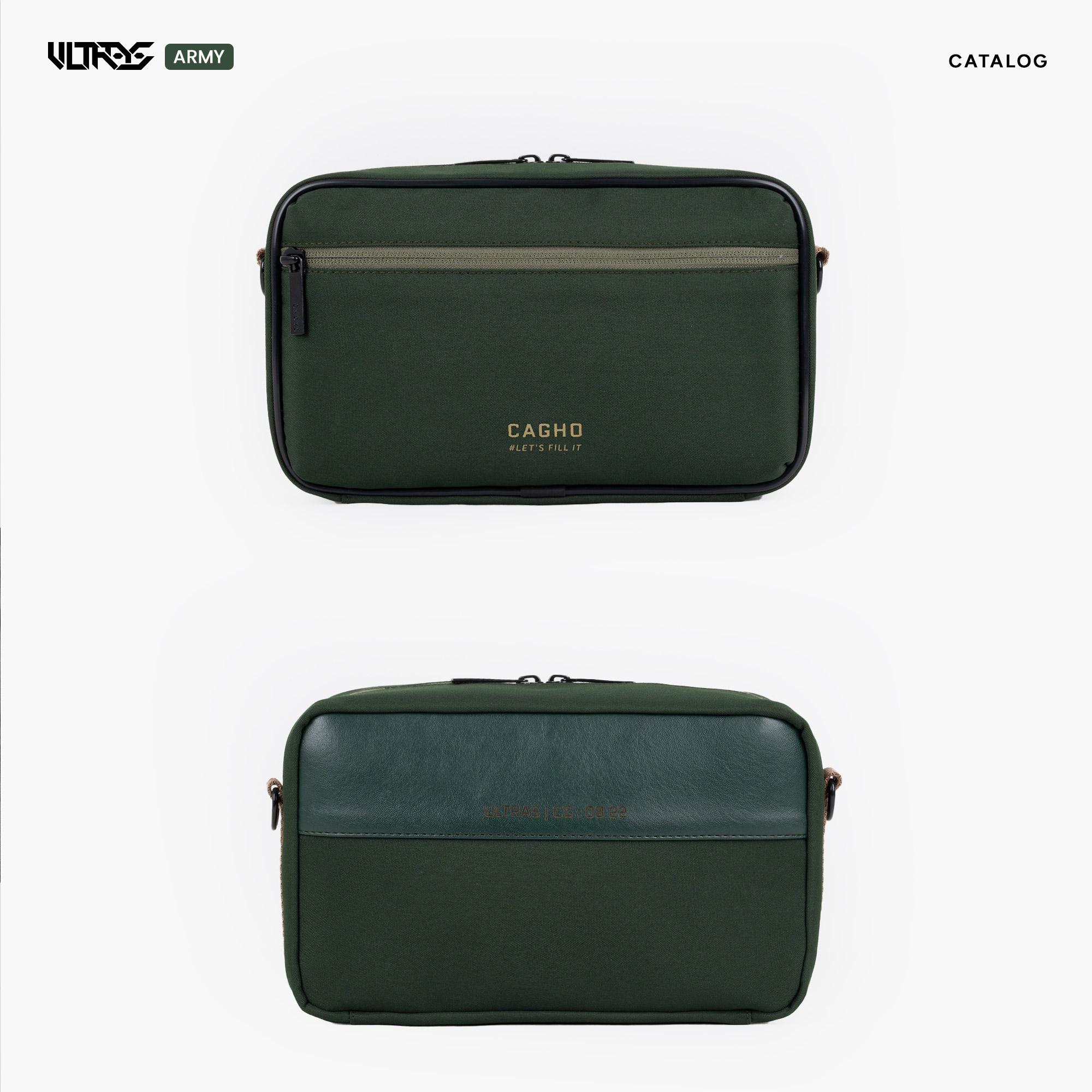 CAGHO l ULTRAS ARMY Color Series I Handbag I Slingbag I Clutch Bag I Anti Air I Anti Bara