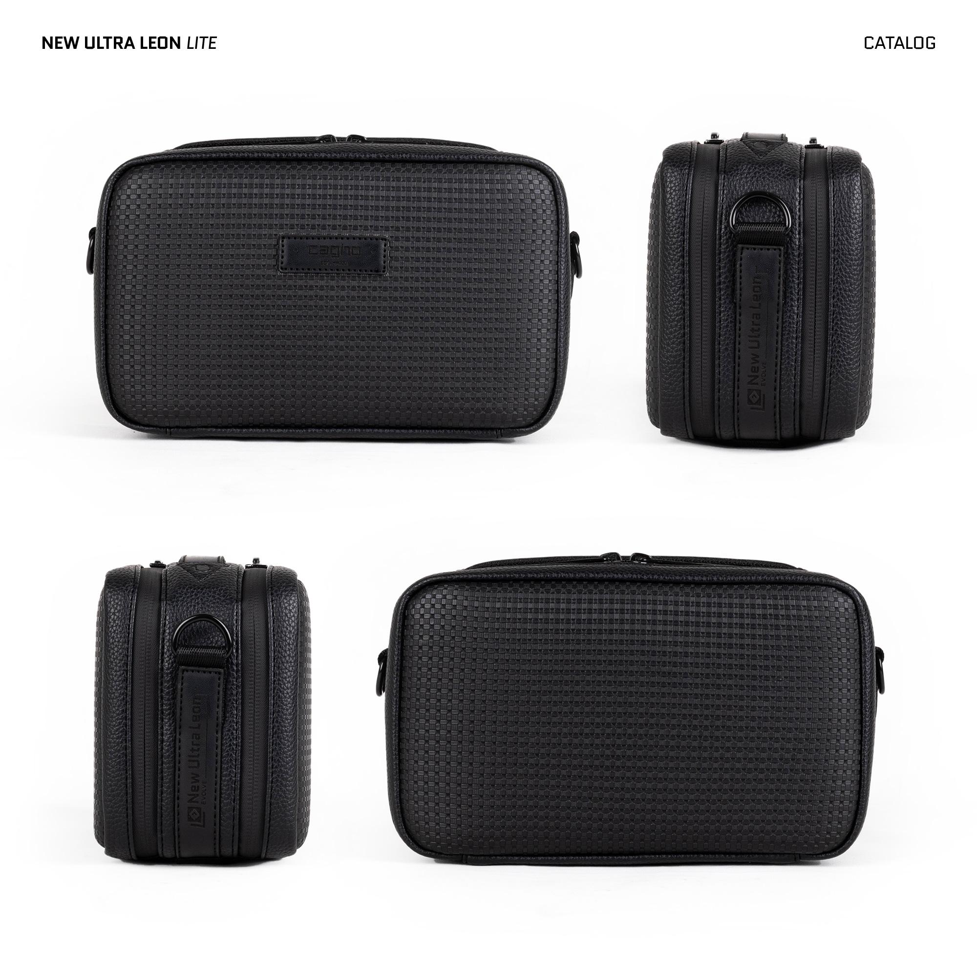 CAGHO New Ultra Leon LITE Tas Selempang Pria Handbag Clutch Slingbag Waterproof Tahan Bara Api