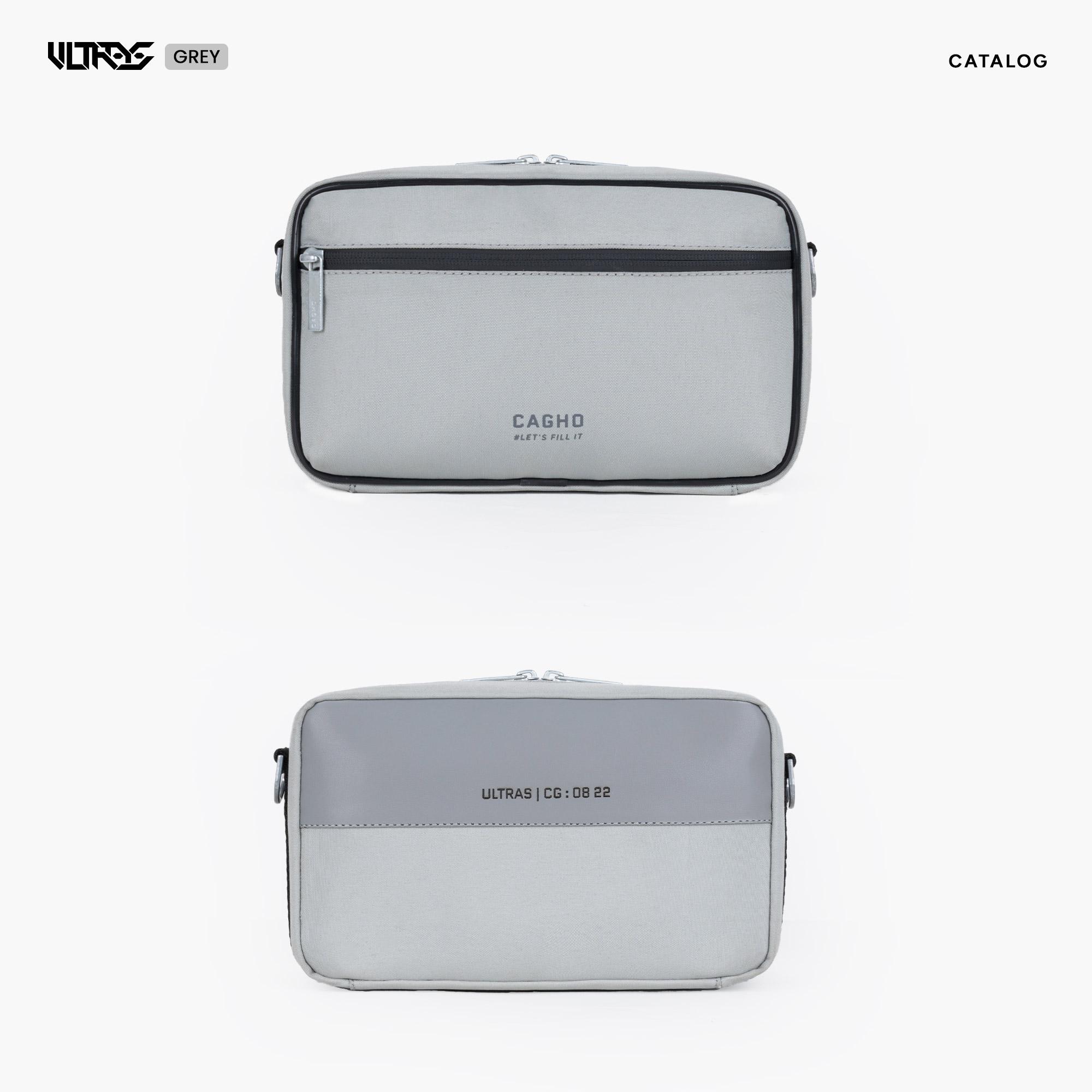 CAGHO l ULTRAS GREY Color Series I Handbag I Slingbag I Clutch Bag I Anti Air I Anti Bara