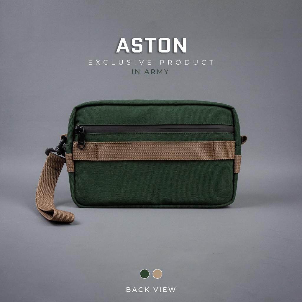 Exclusive - ASTON Handbag - Army