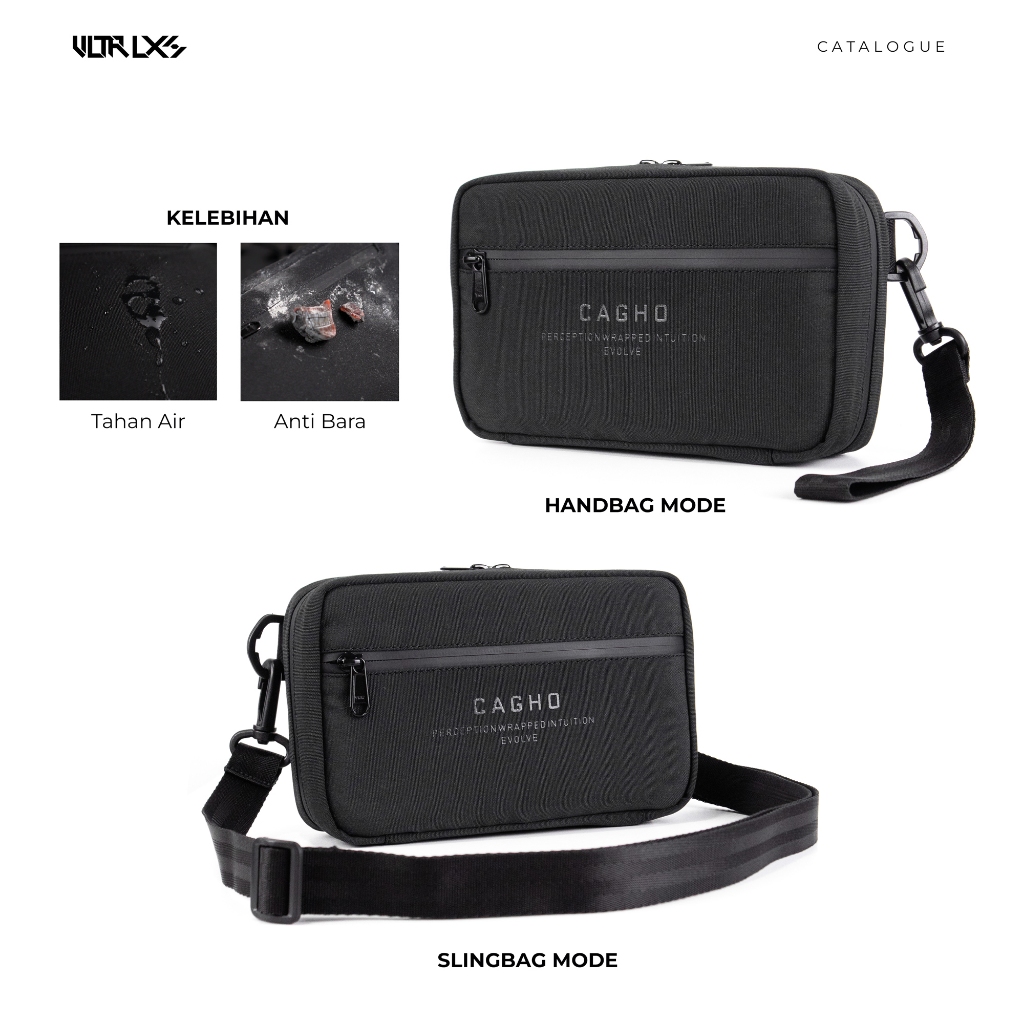 ULTRA LUXAS Handbag - Black