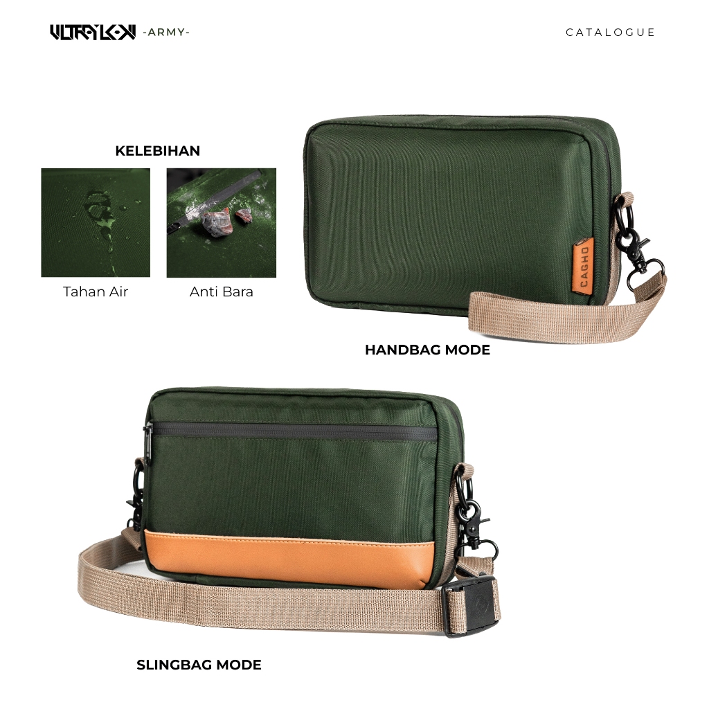 Exclusive - ULTRA LEON Handbag - Army