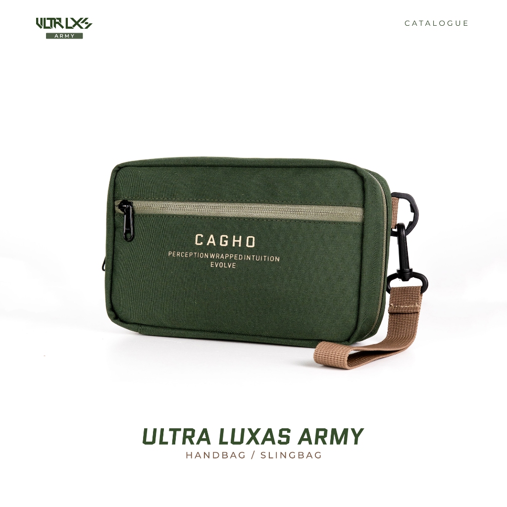 ULTRA LUXAS Handbag - Army