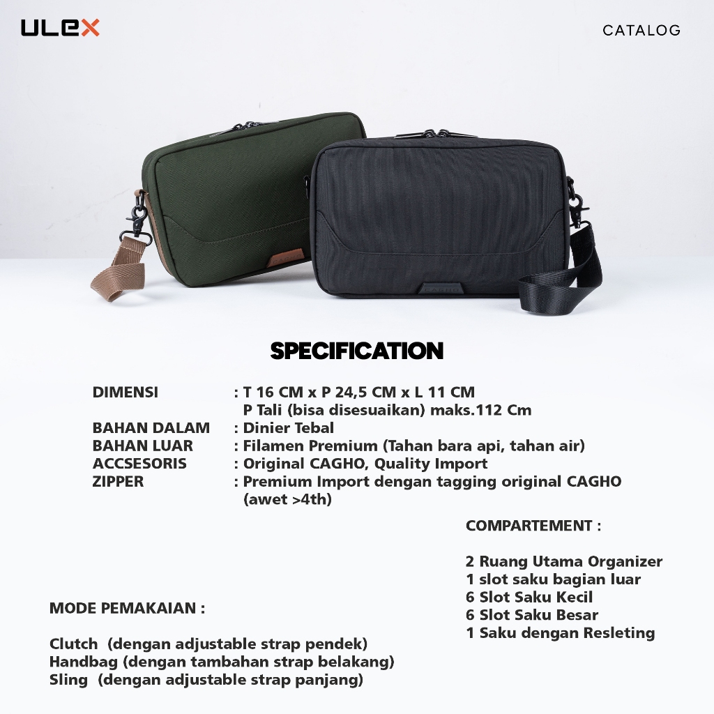 Exclusive - ULTRA LEON EXTRA (ULEX) Handbag GPS Edition