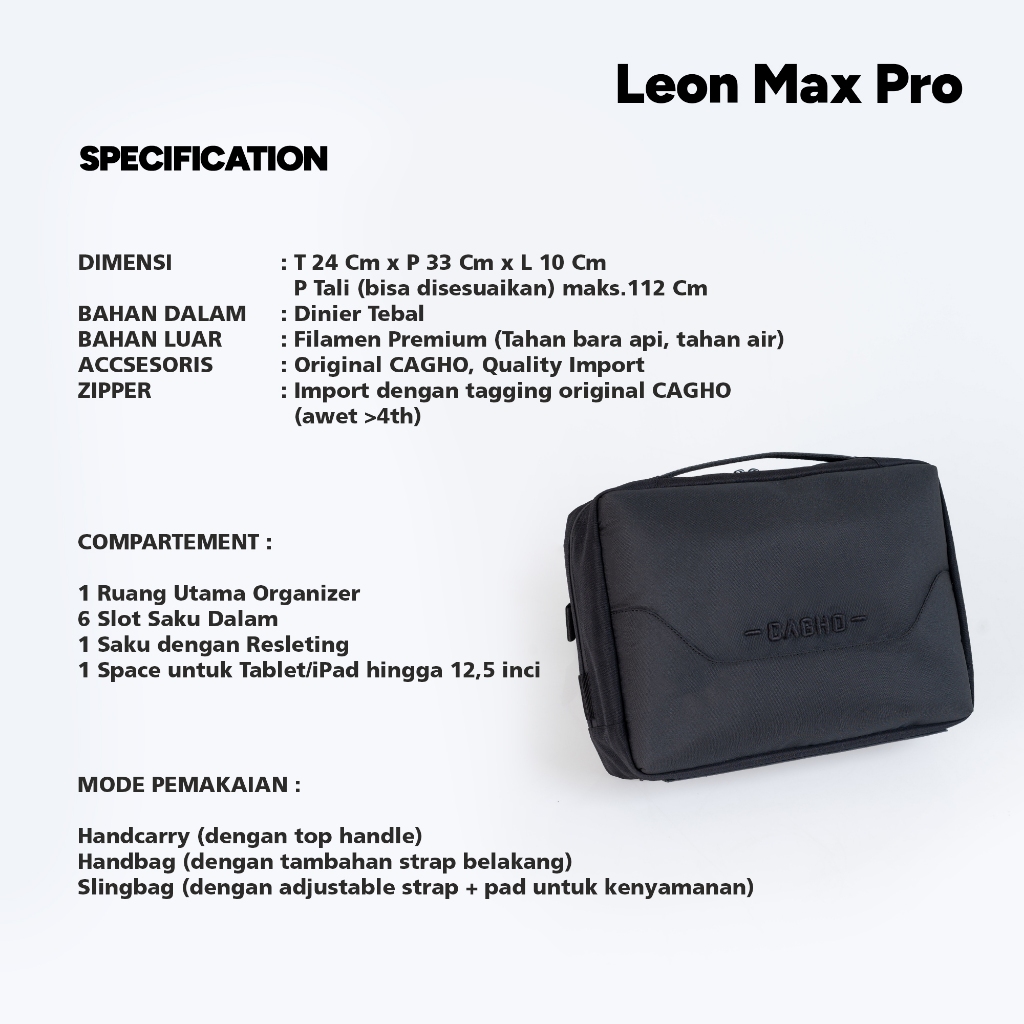 LEON MAX PRO Slingbag