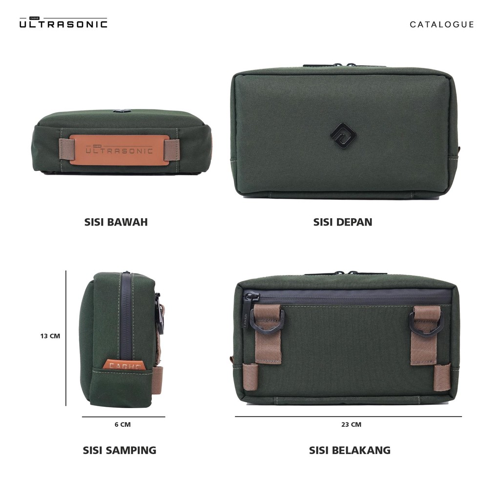 ULTRA SONIC Handbag - Army