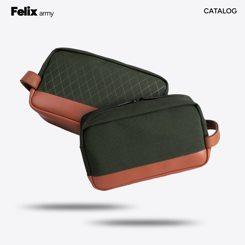 FELIX Pouch Handbag - Army