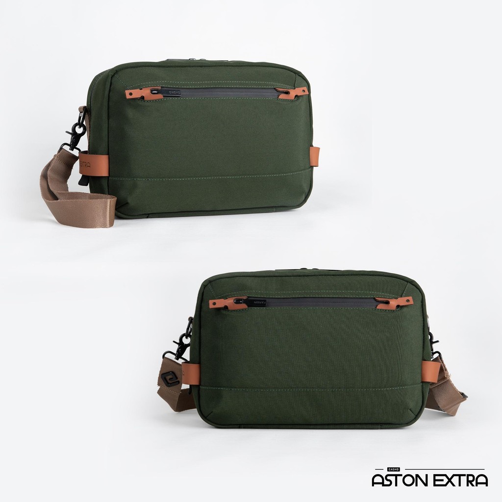 Exclusive - ASTON EXTRA Handbag - Army