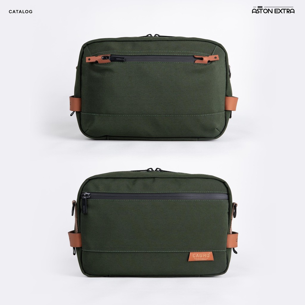 Exclusive - ASTON EXTRA Handbag - Army