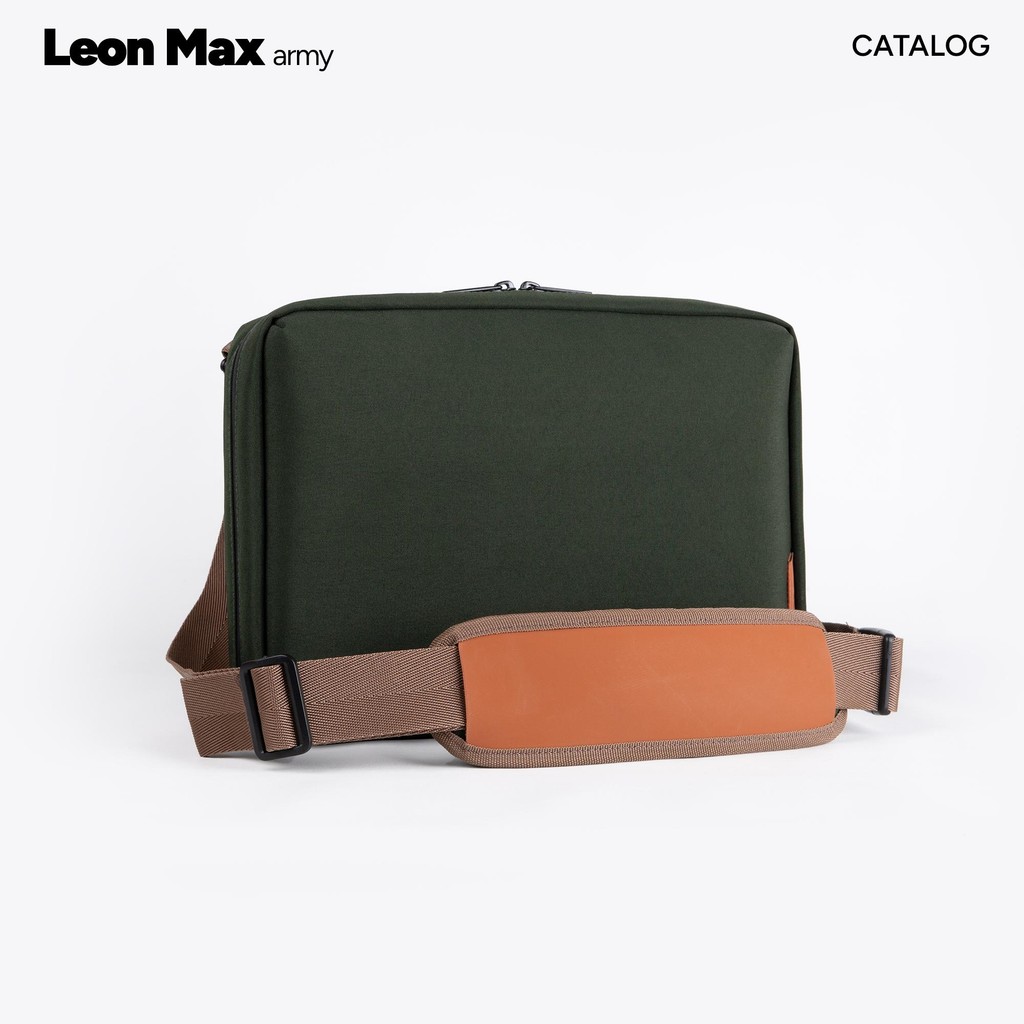 LEON MAX Slingbag Messenger - Army