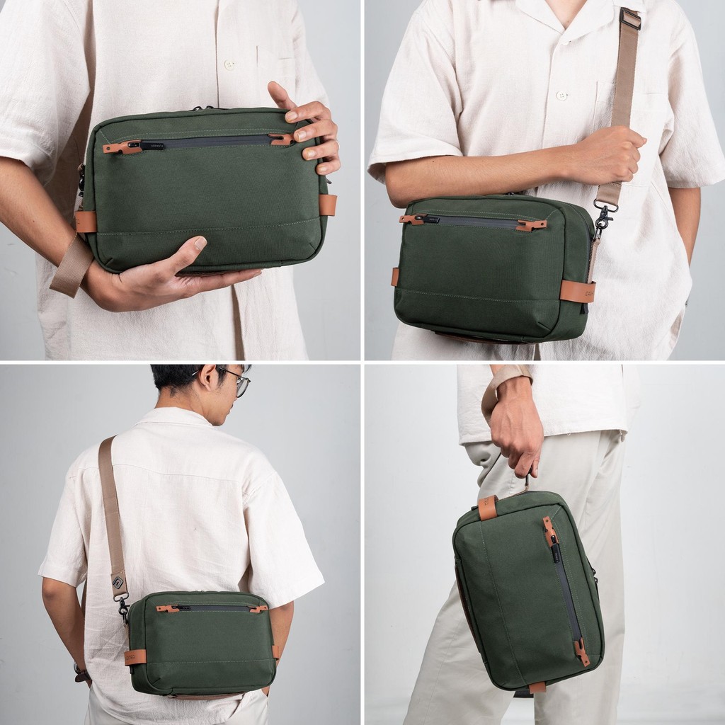 Exclusive - ASTON EXTRA Handbag - Army