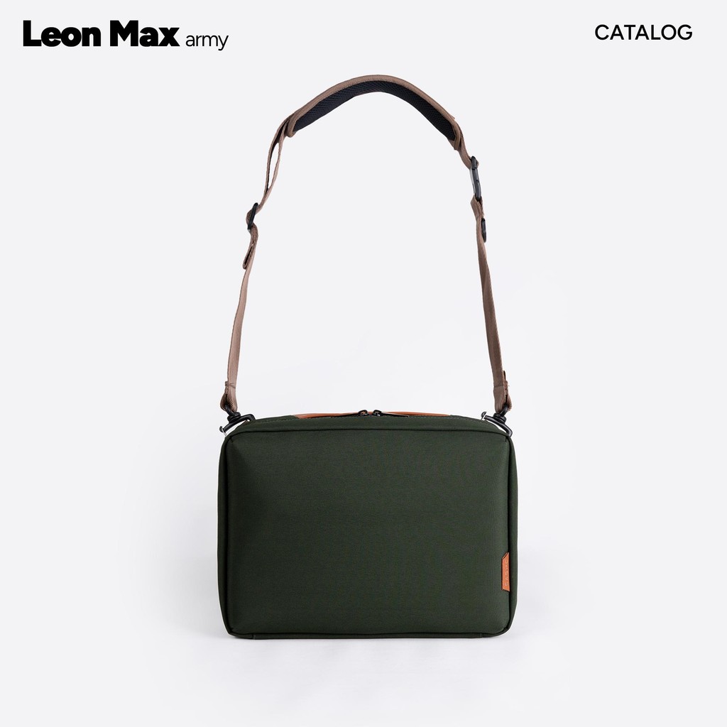 LEON MAX Slingbag Messenger - Army