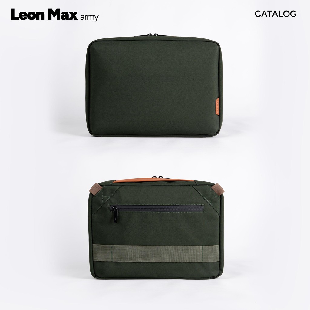 LEON MAX Slingbag Messenger - Army