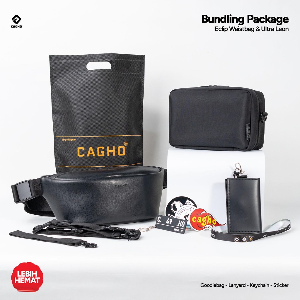 Bundling - ULTRA LEON Handbag X ECLIP Waistbag