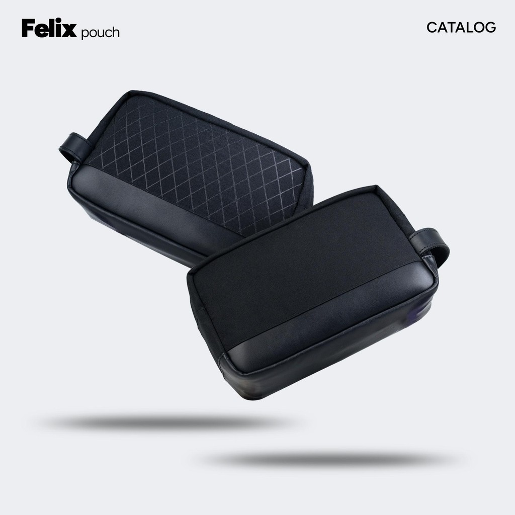 FELIX Pouch Handbag - Black