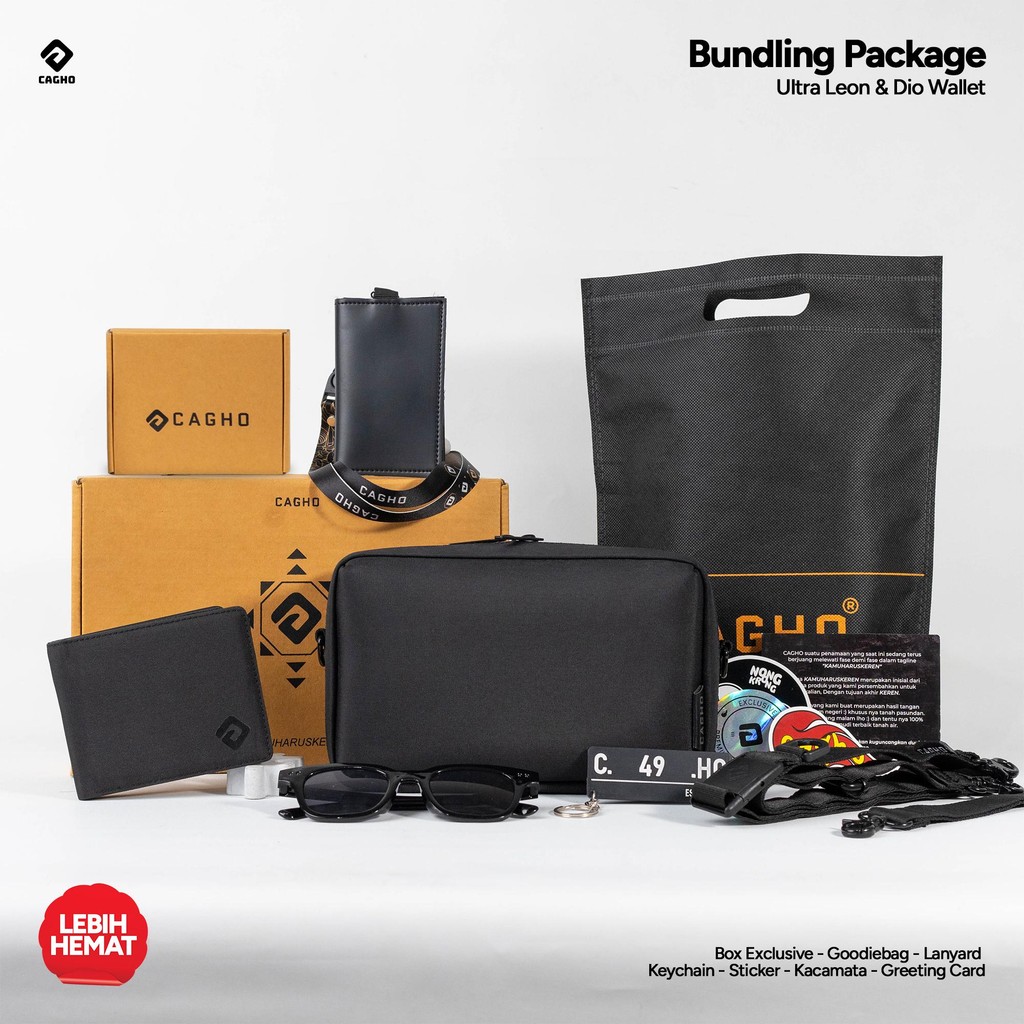 Bundling - ULTRA LEON Handbag X DIO Wallet