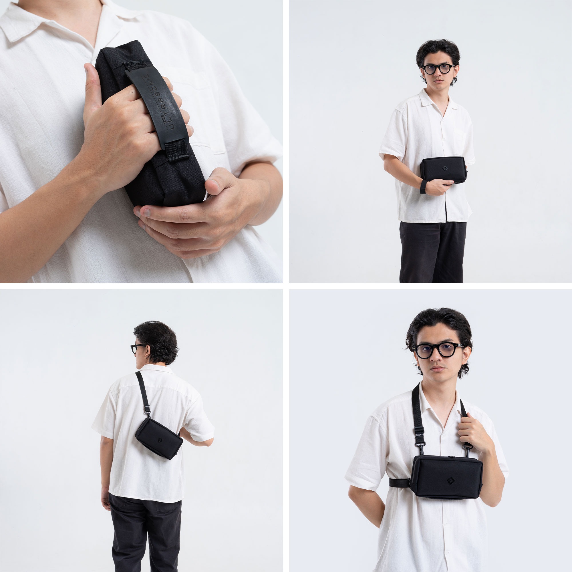 ULTRA SONIC Handbag - Black