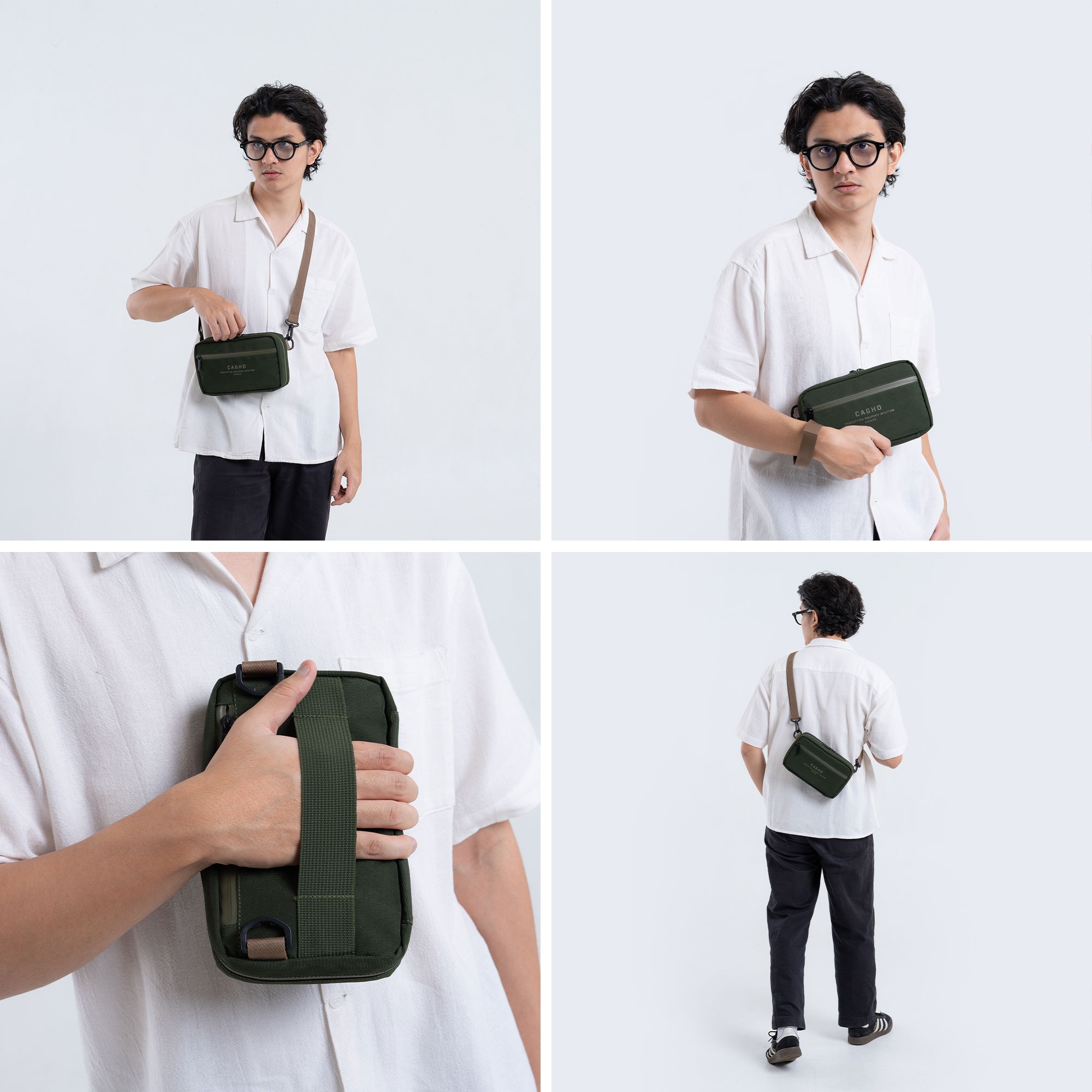 ULTRA LUXAS Handbag - Army