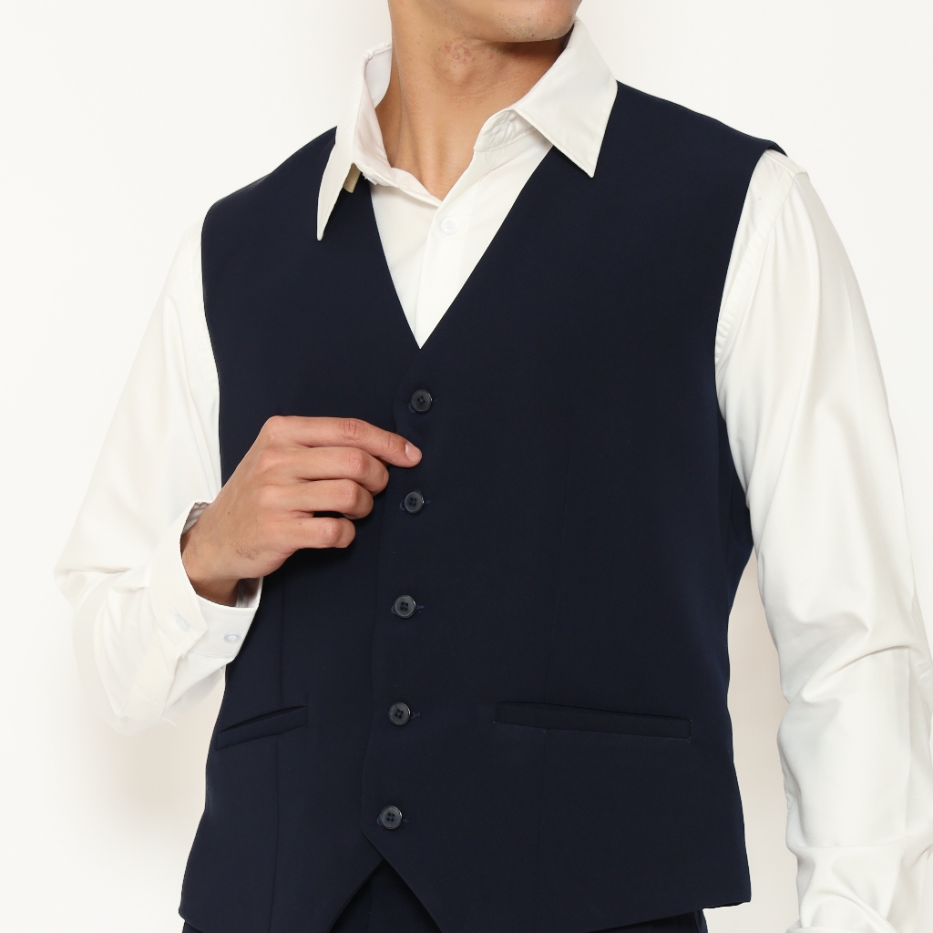 YUNG Rompi Formal Jas Wisuda Hightwist Premium Vest