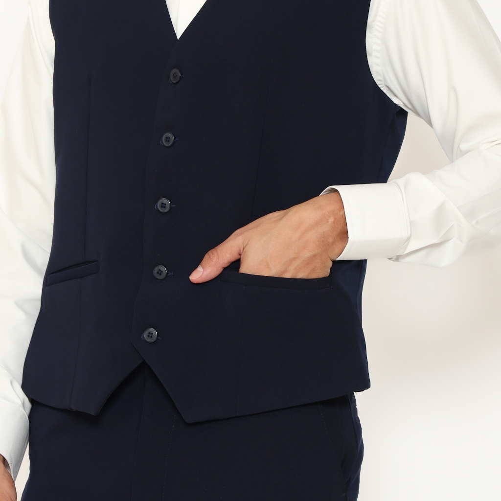 YUNG Rompi Formal Jas Wisuda Hightwist Premium Vest
