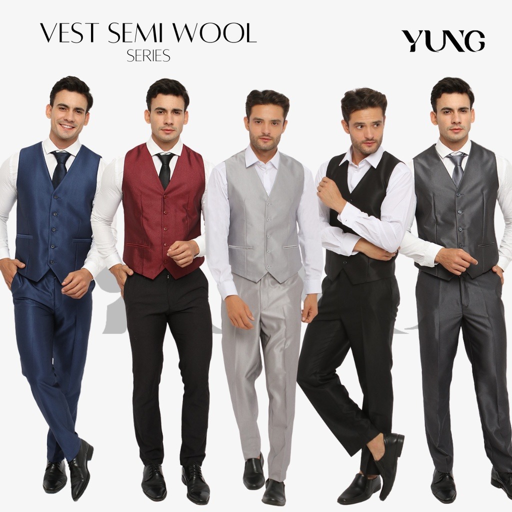 Rompi Pria / Vest Untuk Jas Pengantin - YUNG