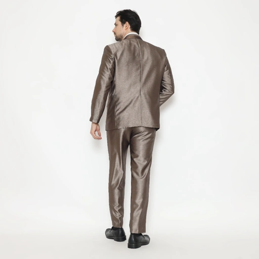 Image of Setelan Jas Semi Wool Luxury Fold Jas Pengantin Formal Slimfit - YUNG