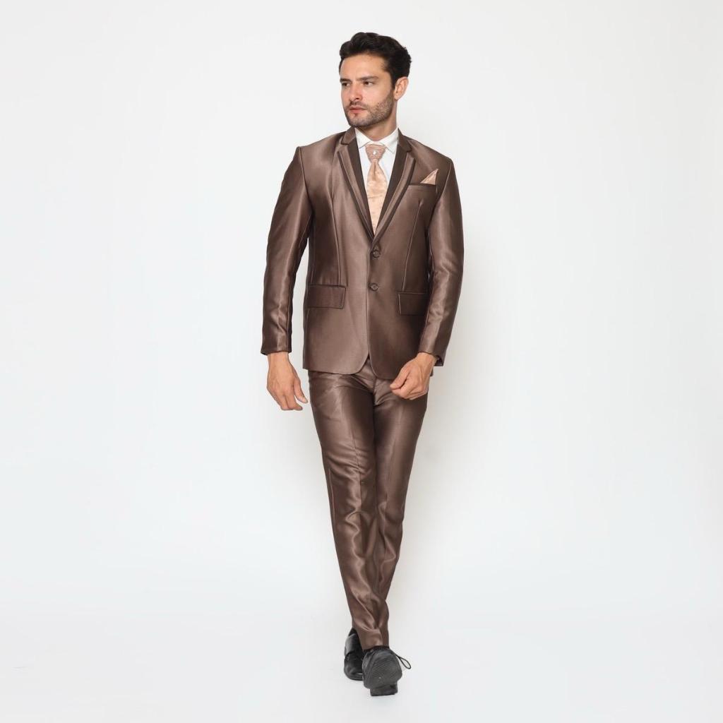 YUNG Jas Pria BIG SIZE Semi Wool Glossy – Setelan Jas Wedding & Formal