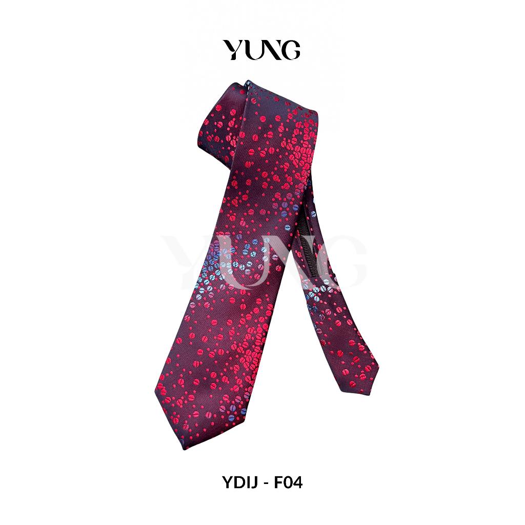 YUNG Dasi Resleting Wedding Dasi Instan Bahan Jackquard - 8cm x 48cm