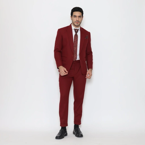 Image of CLASSIC ROYALE SUIT – Jas Only - Jas Pria Formal  Doff Classic Modern  Premium Double Vent Edition - YUNG