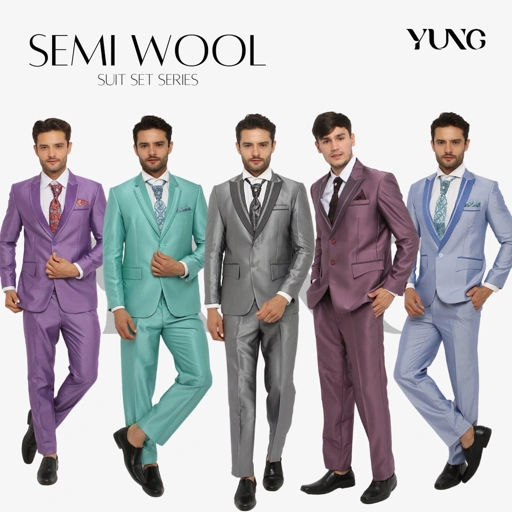 Image of Jas Formal semi WOOL Blazer Kantor Pria Jas Wedding Jas Pengantin Setelan Jas Nikah dan Celana