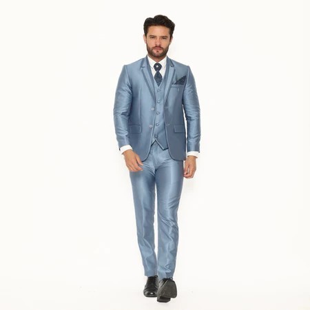 YUNG Jas Pria BIG SIZE Semi Wool Glossy – Setelan Jas Wedding & Formal