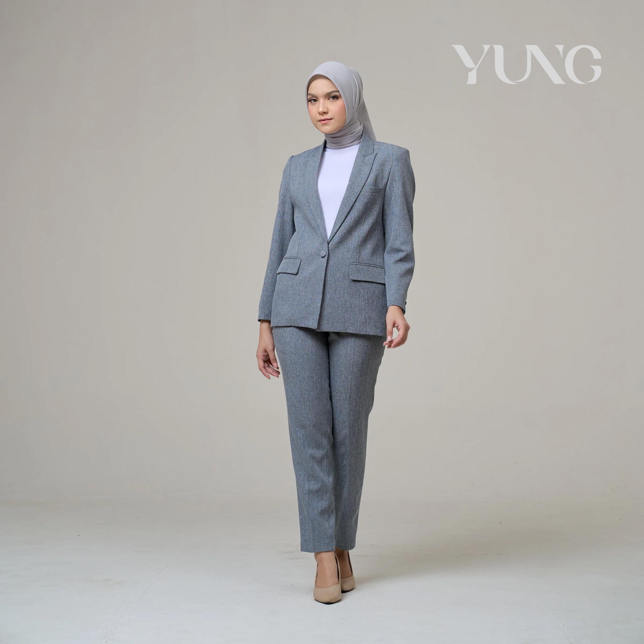 NARA BLAZER ONE SET - Blazer One Set - Setelan Blazer Wanita Formal Casual - Women Suit