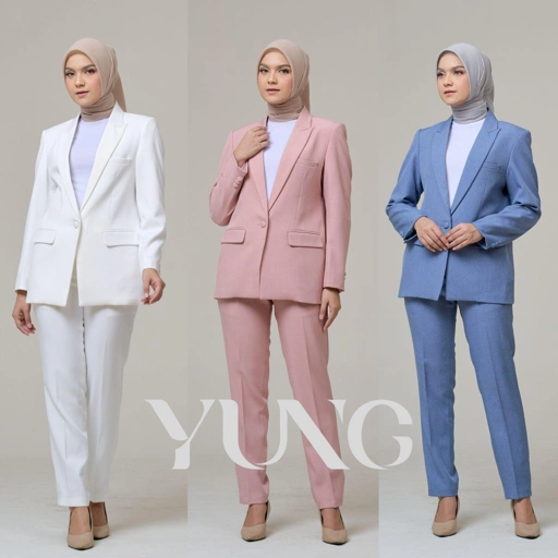 Image of NARA BLAZER ONE SET - Blazer One Set - Setelan Blazer Wanita Formal Casual - Women Suit