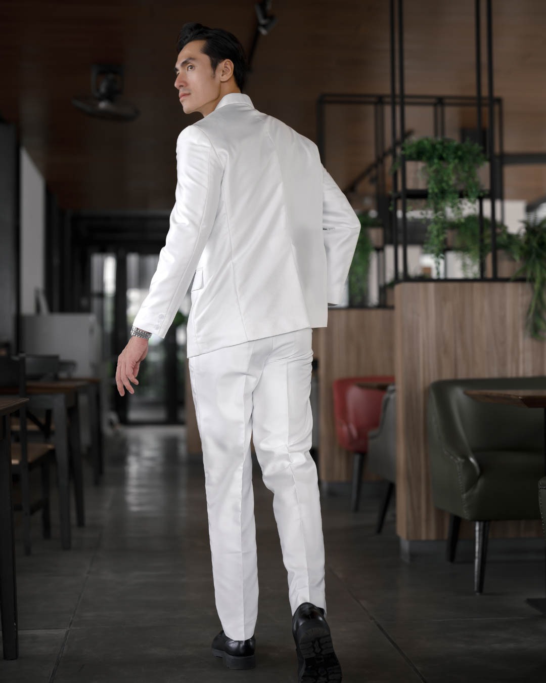 Beskap Pria Pengantin Shanghai Semi Wool - YUNG