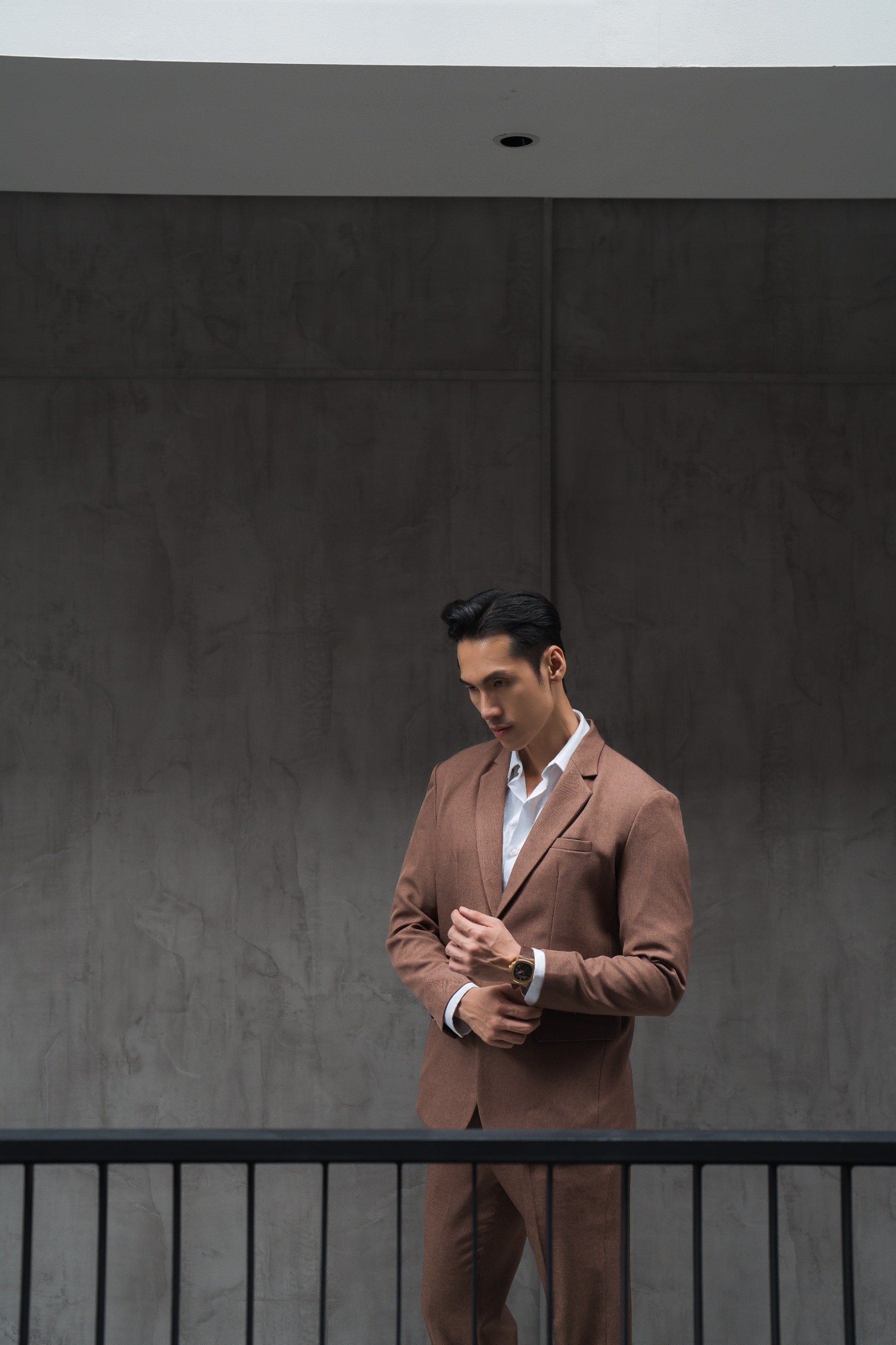 YUNG TAILOR - Jas Pria Pengantin Formal Setelan Semi Wool Doff Blazer