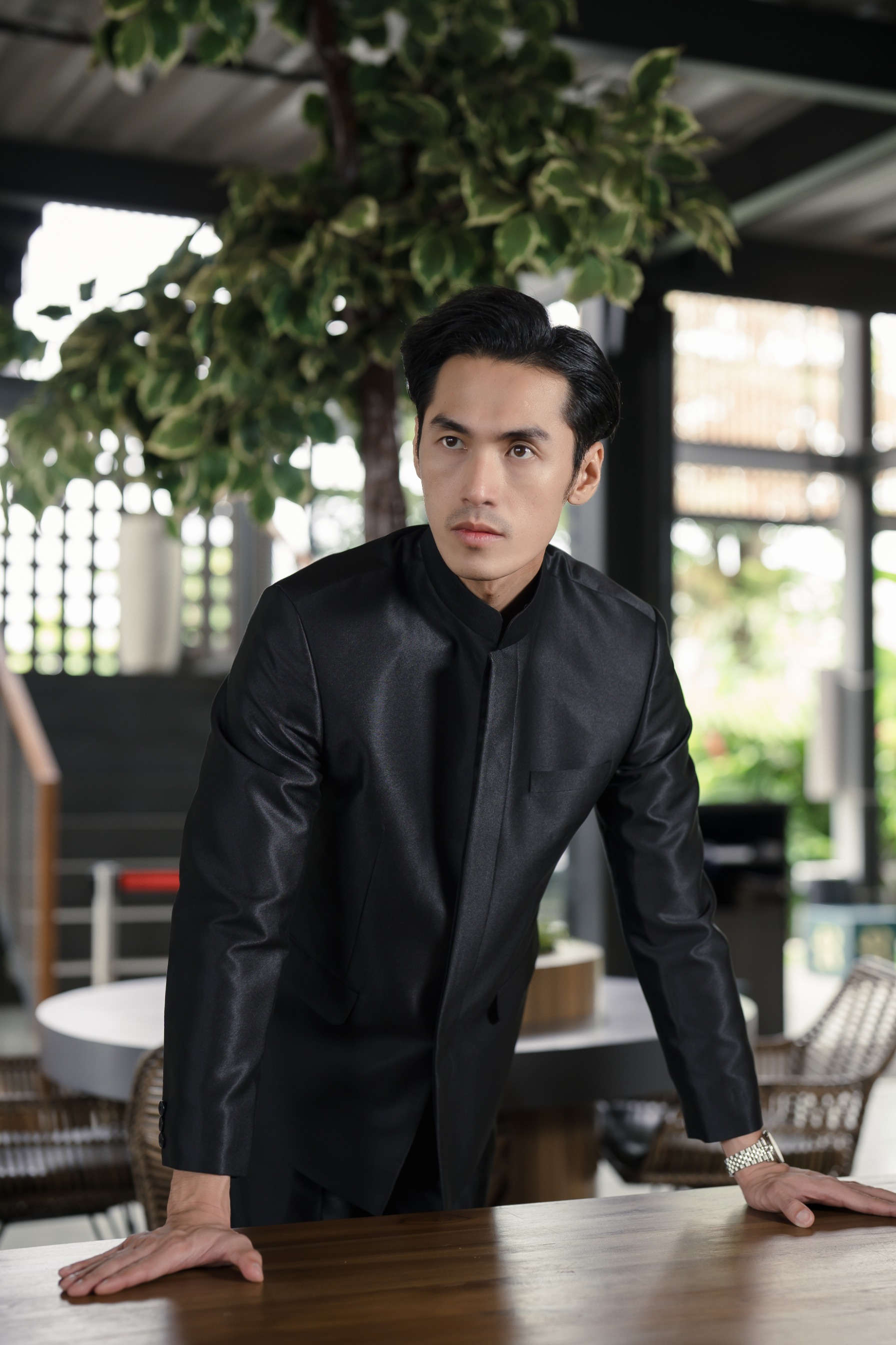 Beskap Pria Pengantin Shanghai Semi Wool - YUNG