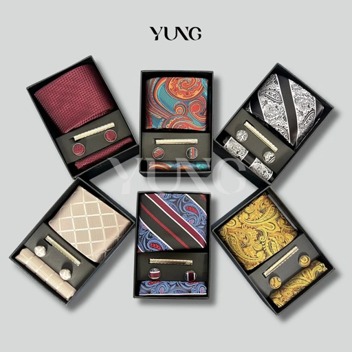 Image of YUNG Dasi Pria dan Pocket Formal Luxury