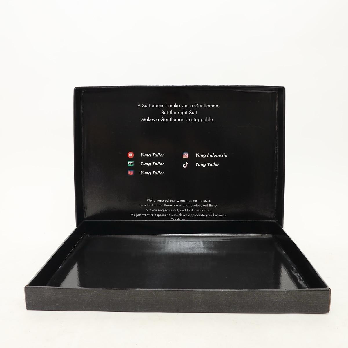 YUNG Box Packing Premium Jas dengan Desain Terbaru